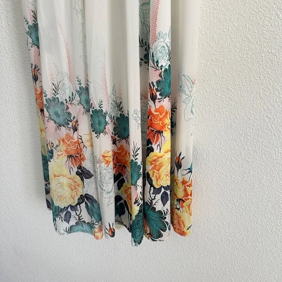 Afibii floral print maxi skirt Large - Picture 11 of 16